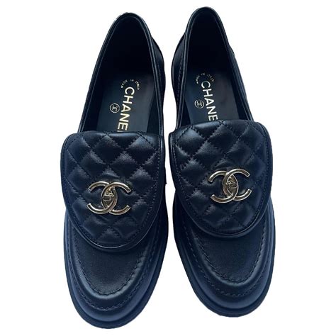 chanel moccasin